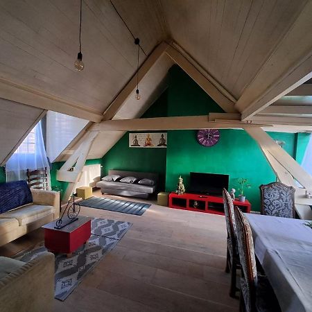 The Green Retromodern Duplex Apartment Antwerp Luaran gambar