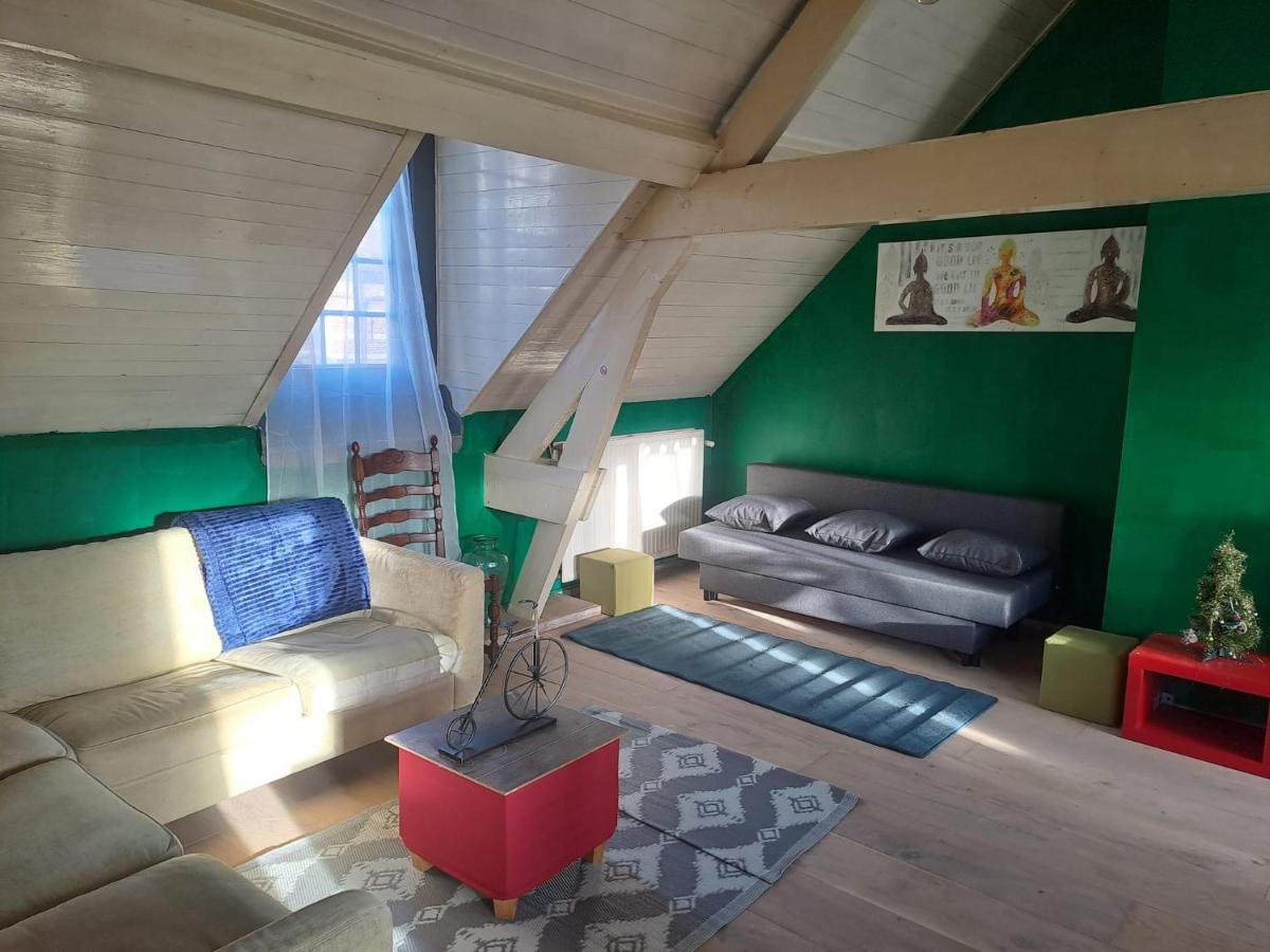 The Green Retromodern Duplex Apartment Antwerp Luaran gambar